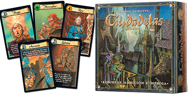 Chollo Juego de cartas Ciudadelas Clásico por sólo 12,74€ (-20%)