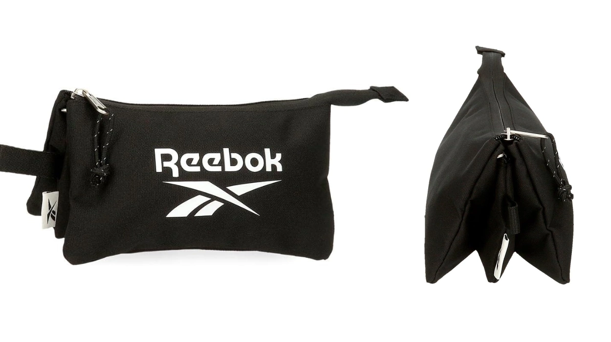 Orden total en tu mochila con este estuche triple Reebok compacto y resistente por sólo 6,50€ (50% de descuento)
