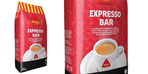 Chollo Paquete de café en grano Delta Espresso Bar de 1 kg por solo 15,07€ (-28%)