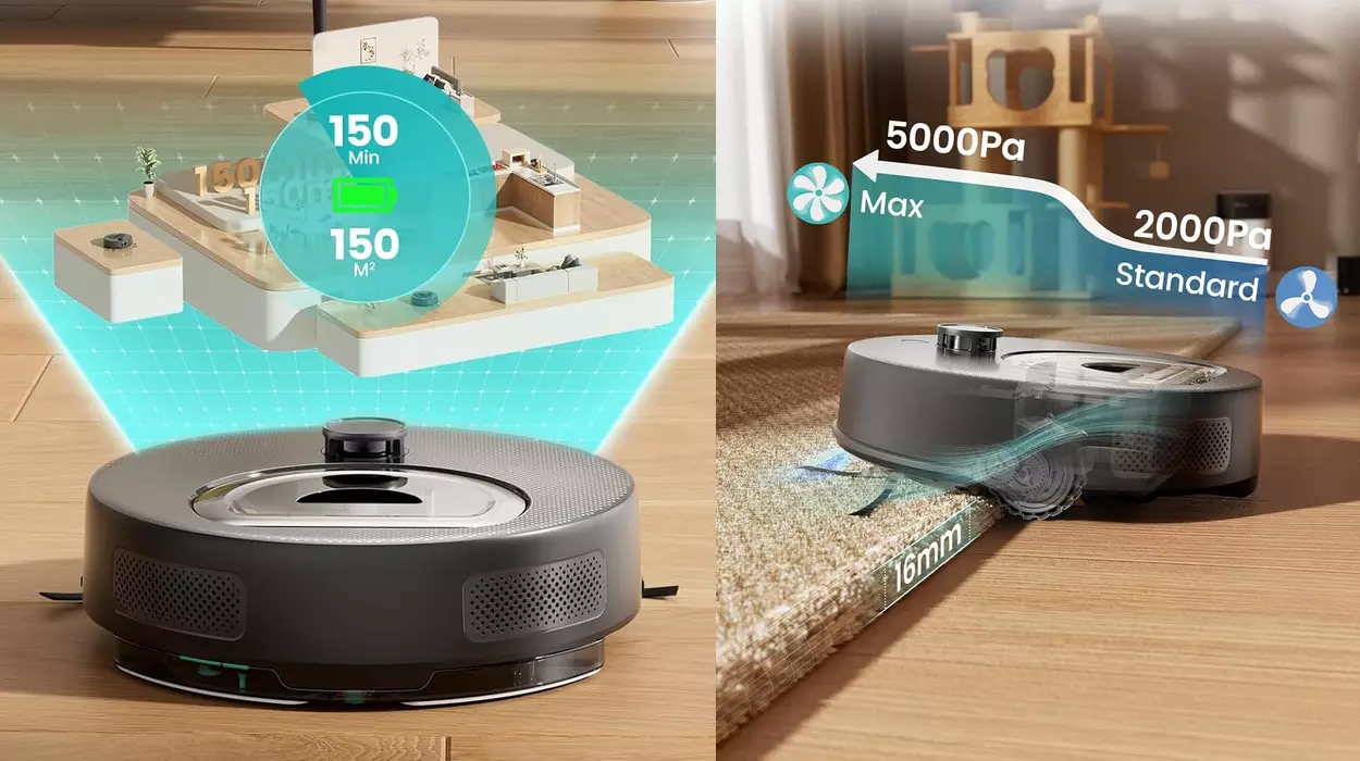 Lefant M330 Plus robot aspirador y fregasuelos potente 3 en 1 con mapeo inteligente por sólo 129,99€ (-74%)