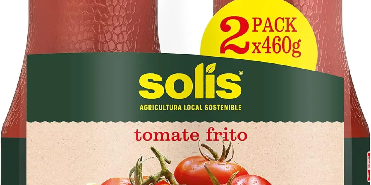Chollo Pack x6 Solís Tomate Frito Clásico bote de cristal de 460g con 3×2 (2,7 kg en total) por sólo 7,38€ (-68%) ¡1,23€ cada bote!