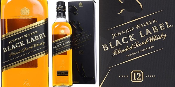 Chollo Whisky Johnnie Walker Black Label 12 años 700 cl por sólo 24,69€ (-18%)