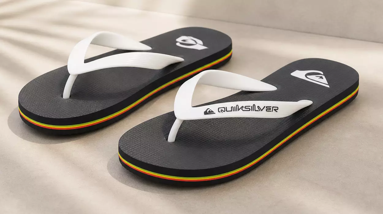 Chollazo Chanclas Quiksilver Molokai Core para hombre por sólo 10€ (50% de descuento)