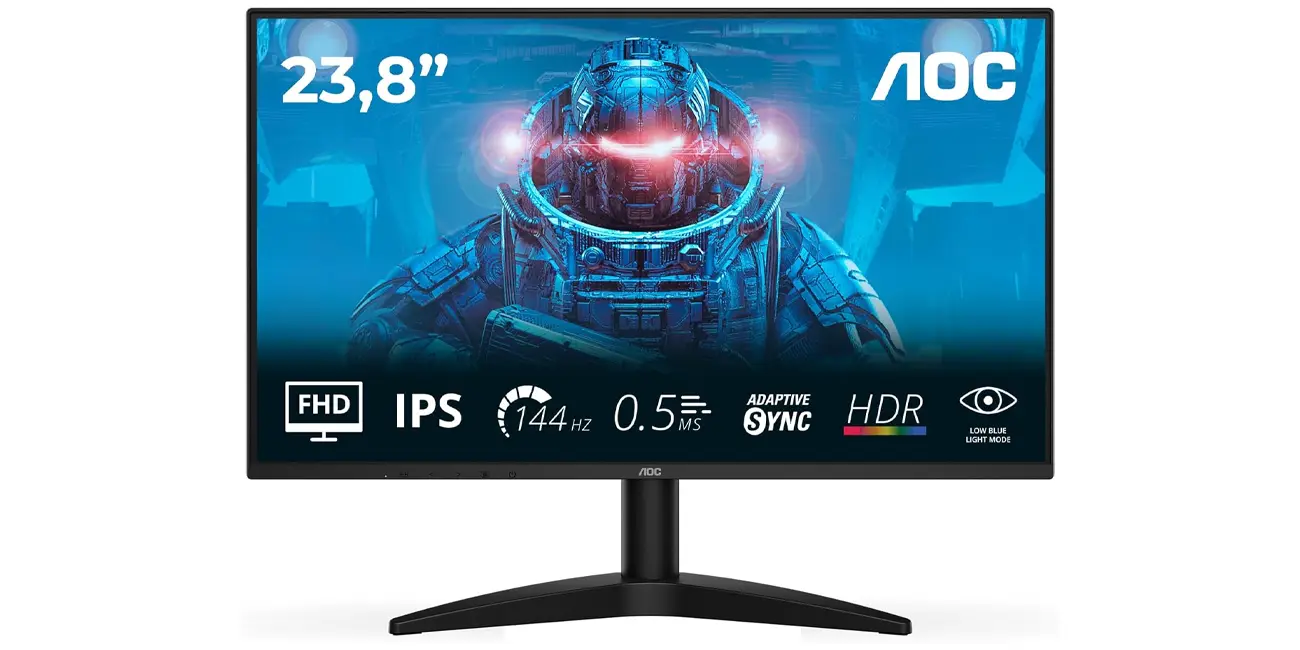 Este monitor gaming AOC con 144 Hz por 69,99€ está arrasando en Amazon (-40%)