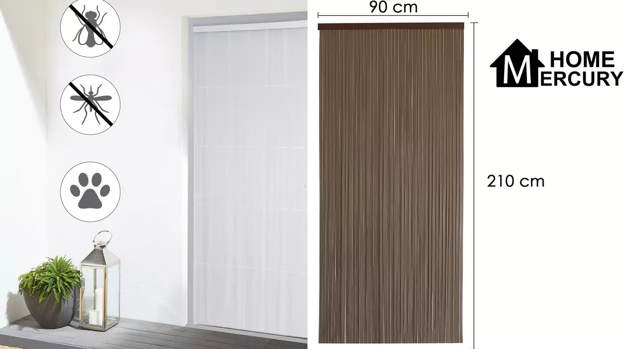 🦟 Di adiós a los insectos: Cortina de PVC Home Mercury para aire fresco, sin enredos y sin intrusos por sólo 27,17€ (-15%)