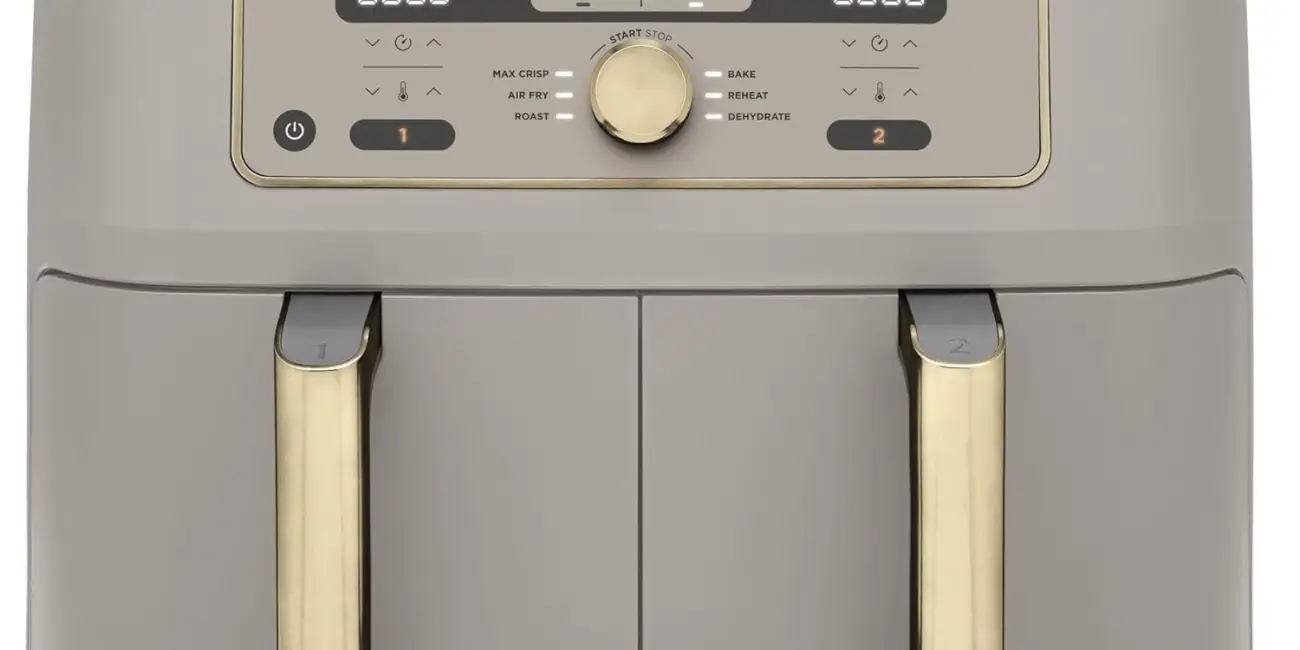Freidora de aire Ninja MAX de 9,5 L: la BESTIA de las airfryers que cocina 2 platos a la vez por sólo 142,39€ con envío gratis (-38%)