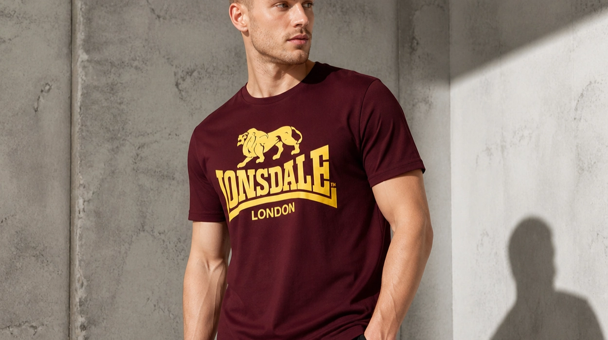 Chollo Camiseta Lonsdale Logo para hombre por sólo 12,99€ (-35%)
