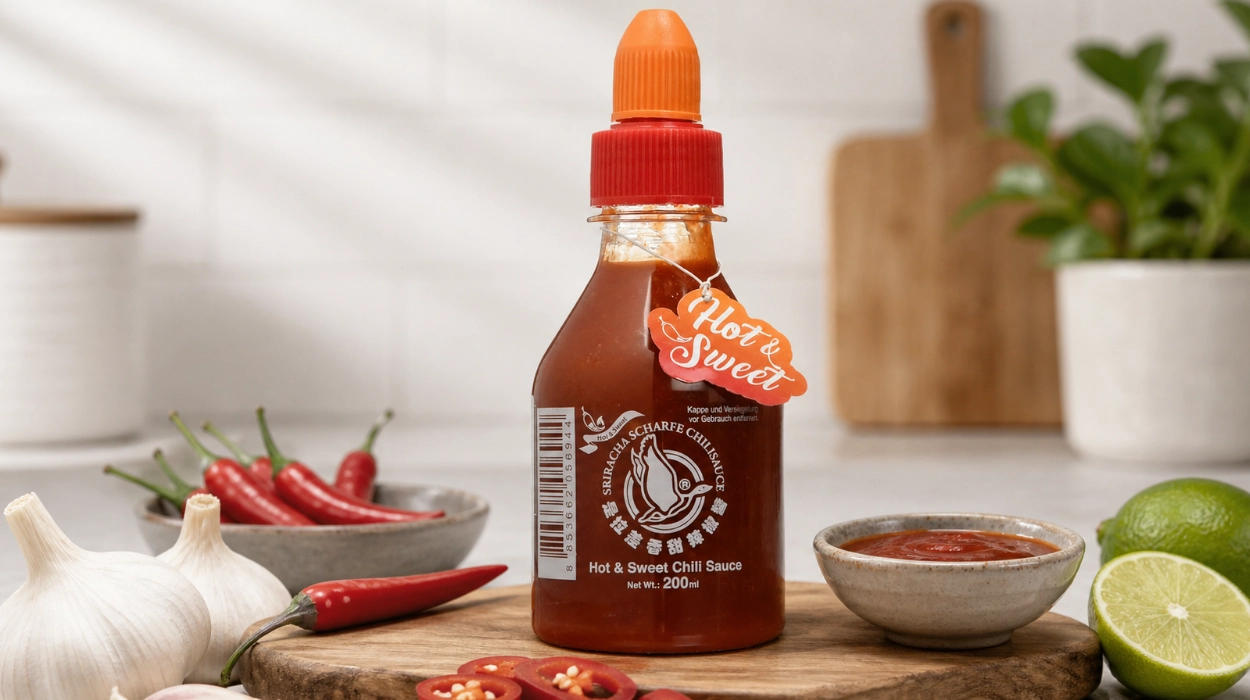 Chollo Salsa de chile Flying Goose Picante y Dulce con tapón dosificador por sólo 19,99€ (18% de descuento)