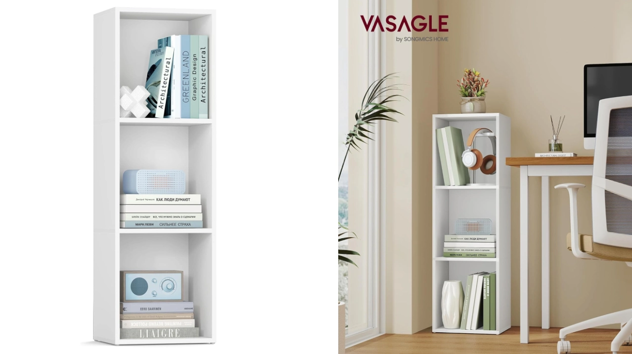 Mantén todo a la vista y ordenado con la estantería Vasagle de 3 niveles compacta, versátil y fácil de montar por menos de 21€ (-20%)