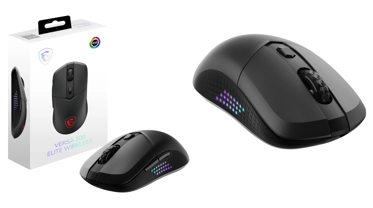 Domina el juego con MSI Versa 300 Elite: ratón ligero, 26000 DPI y 200 horas de batería por sólo 36,99€ (35% de descuento)