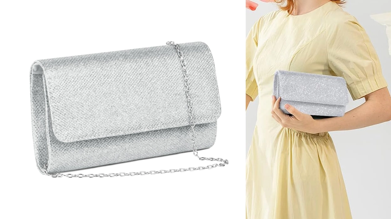 Este es el bolso de mano elegante que te soluciona un evento por menos de 10€ y con entrega rapidísima
