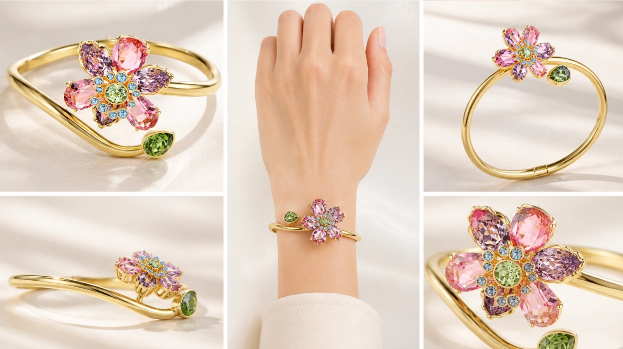 Chollo Brazalete Swarovski Idyllia Colección por sólo 144,59€ con envío gratis (37% de descuento)