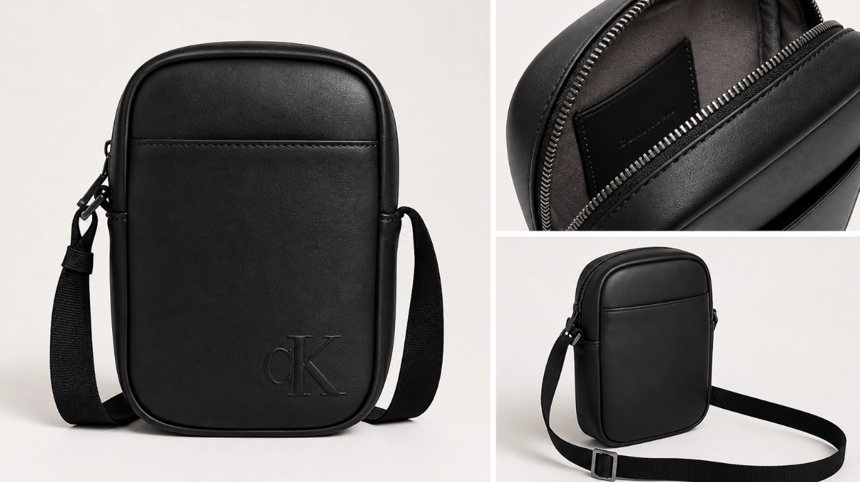 Chollo Bolso Calvin Klein Bold Slim Reporter para hombre por sólo 34,95€ con envío gratis (50% de descuento)