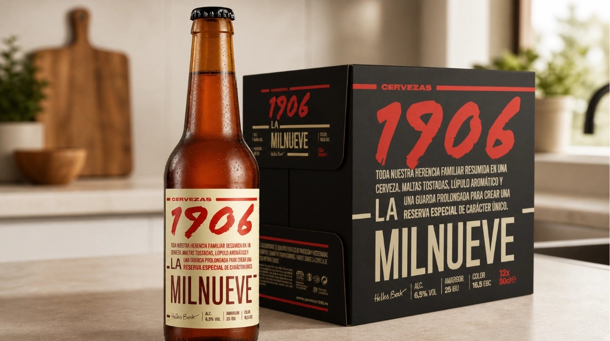 Chollo Pack x12 cerveza 1906 Reserva Especial de 50 cl, lager de sabor perfecto y premiado por sólo 16,99€ (-23%) ¡1,42€ cada botellín!