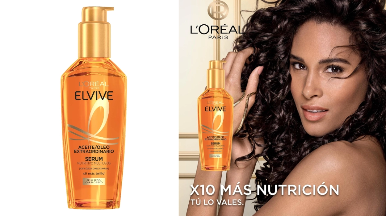 ¿Pelo seco y encrespado? El aceite Elvive de L’Oréal Paris transforma tu cabello al instante por sólo 7,99€ (22% de descuento)