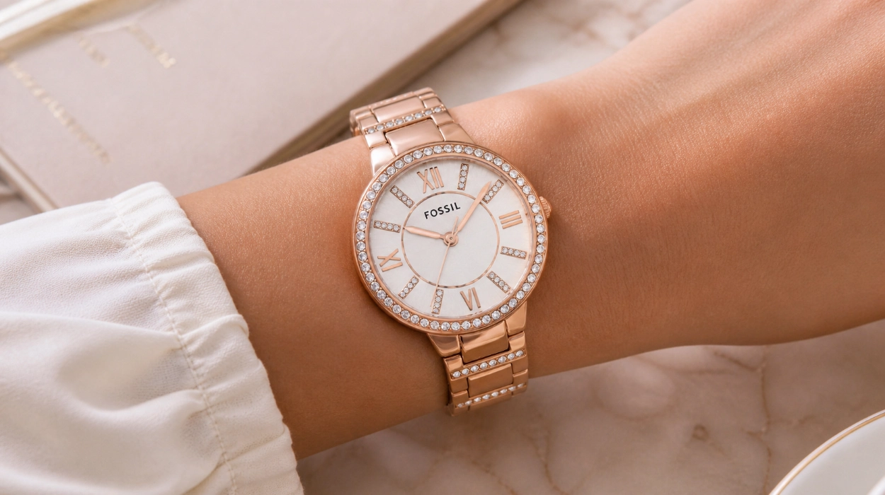 Chollo Reloj Fossil Virginia para mujer por sólo 80,69€ con envío gratis (52% de descuento)