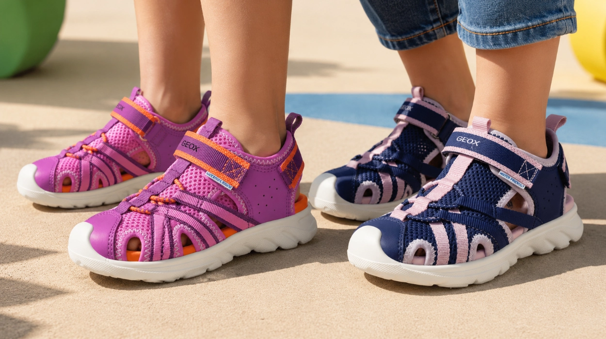 Chollo Sandalias infantiles Geox J Sandal Airadyum (hasta la talla 39) por sólo 34,99€ con envío gratis (41% de descuento)