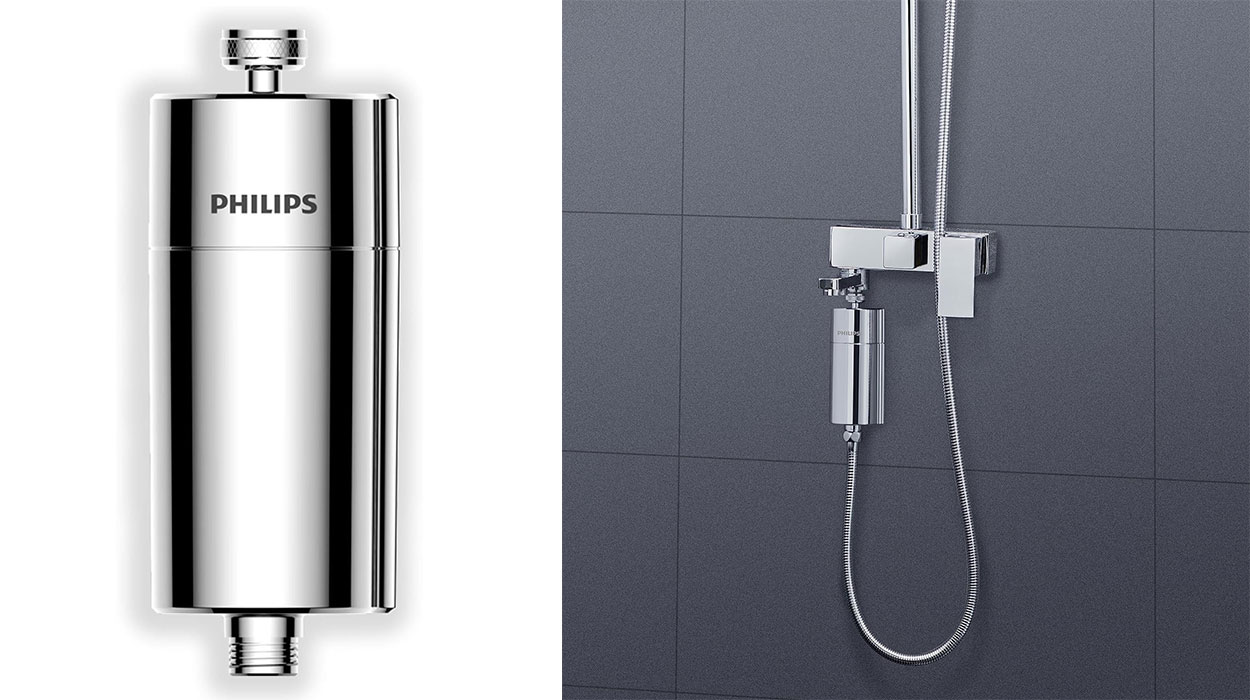 Chollo Filtro de ducha en línea Philips AWP1775 por sólo 24,59€ (-39%)