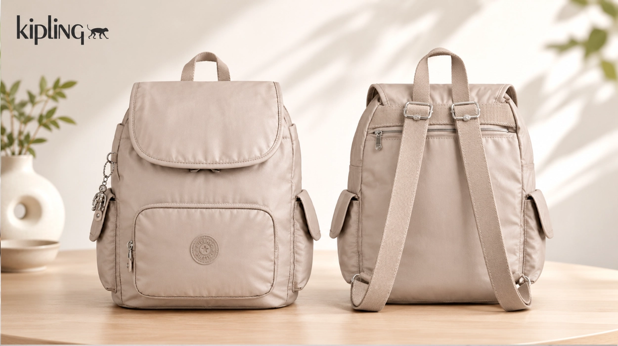 La mochila superventas de Kipling: City Pack mediana en color Metallic Glow con un 60% de descuento y también barata en otros colores