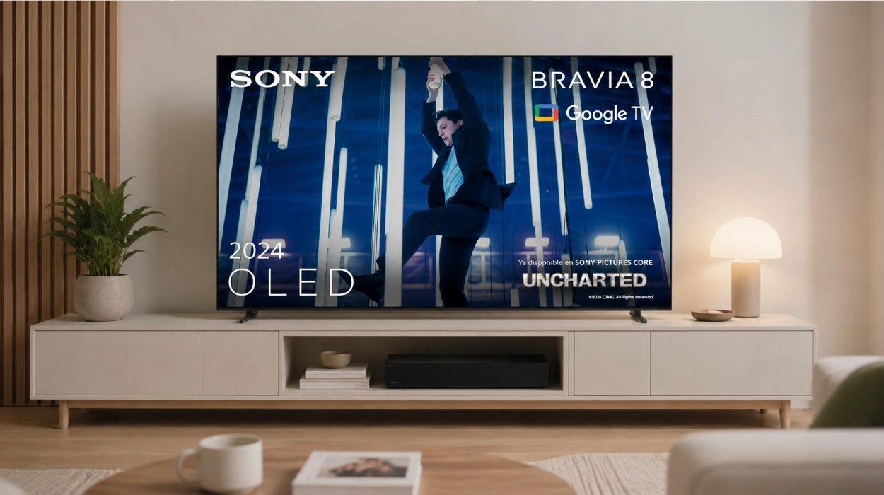 El nuevo Smart TV Sony BRAVIA 8 OLED de 55″ te ofrece una experiencia perfecta para cine y gaming por sólo 1.199€ (-21%)