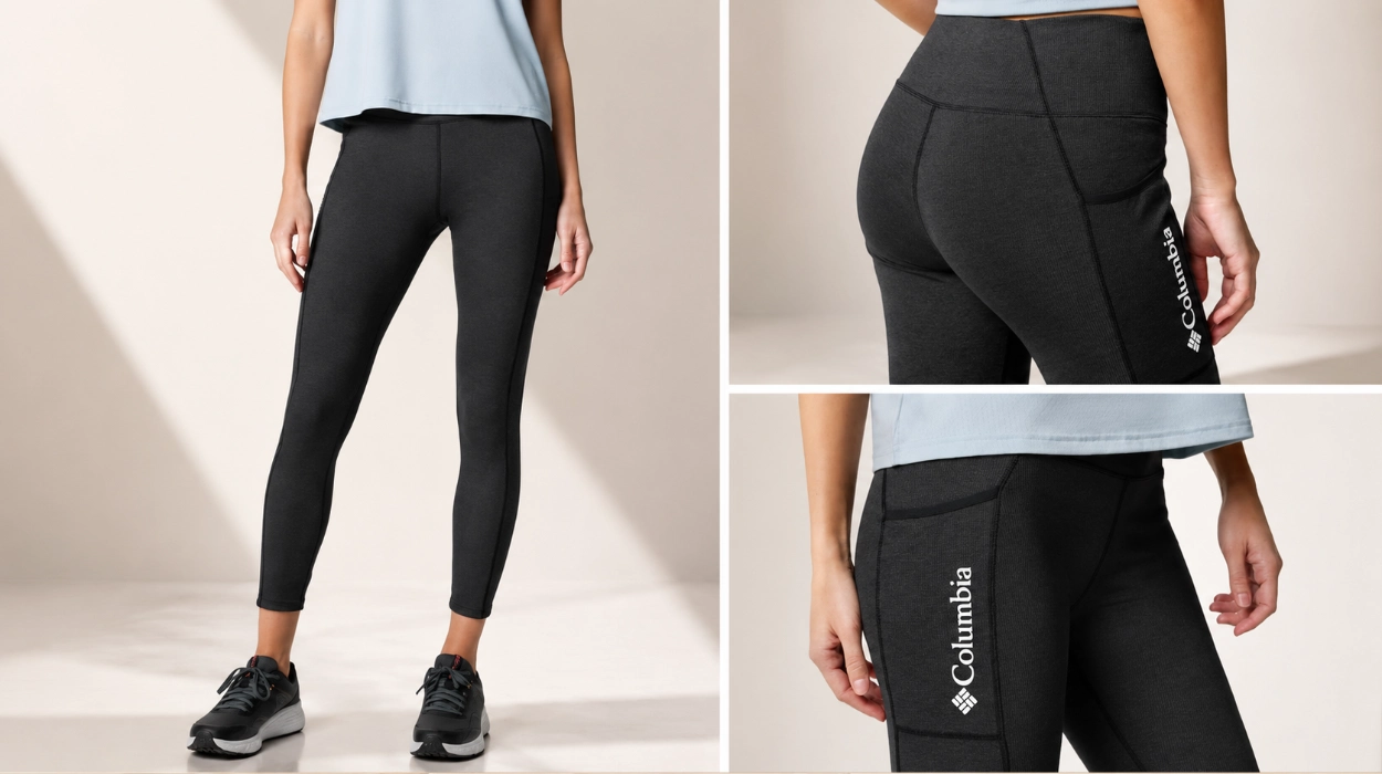 Comodidad total en tus rutas o en el día a día: Leggins Columbia Move con bolsillo para mujer por sólo 20€ (50% de descuento)