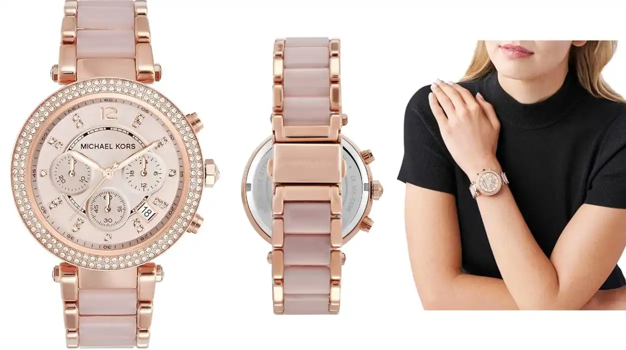 Así es el reloj Michael Kors que combina glamour y funcionalidad y que hoy puedes cazar a precio top en Amazon