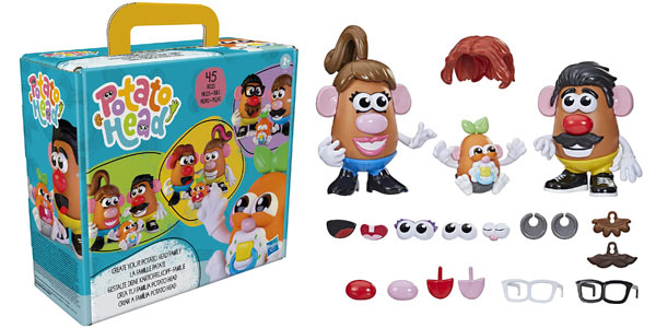 Chollo Set x45 Piezas Potato Head Crea tu Familia por sólo 19,99€ (31% de descuento)