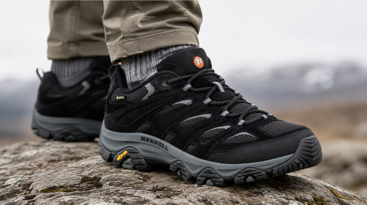 Chollo Zapatillas de trekking Merrell Moab 3 GTX para hombre con GORE-TEX impermeable y resistencia Vibram por sólo 77,50€ con envío gratis (-52%)