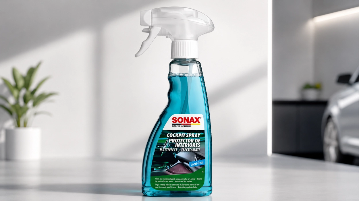 Deja el salpicadero de tu coche reluciente en una pasada con el Spray mate Sonax repelente al polvo por sólo 7,50€ (26% de descuento)
