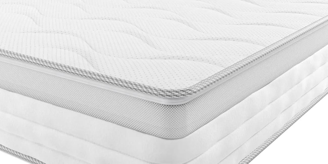 Descanso total con este colchón Amazon Basics de muelles con 7 zonas de apoyo y transpirabilidad por sólo 73,37€ con envío gratis (-45%)