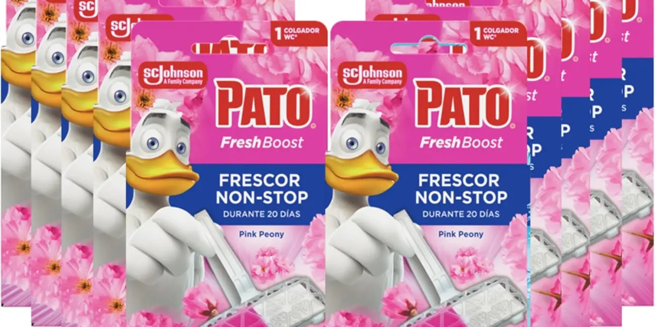 Pack x12 colgadores Pato Fresh Boost que limpia y perfuma tu WC por sólo 9,49€ (20% de descuento)