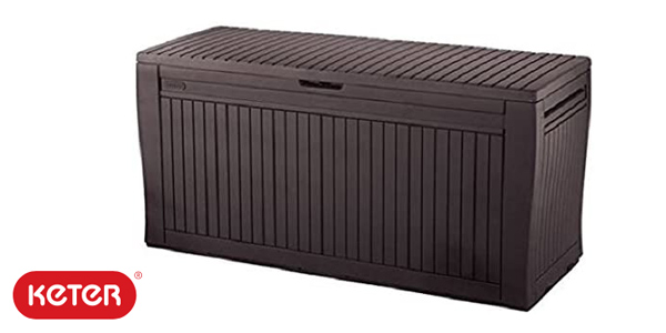 Chollazo Arcón exterior Keter Comfy de 270 L por sólo 42,19€ con envío gratis (15% de descuento)