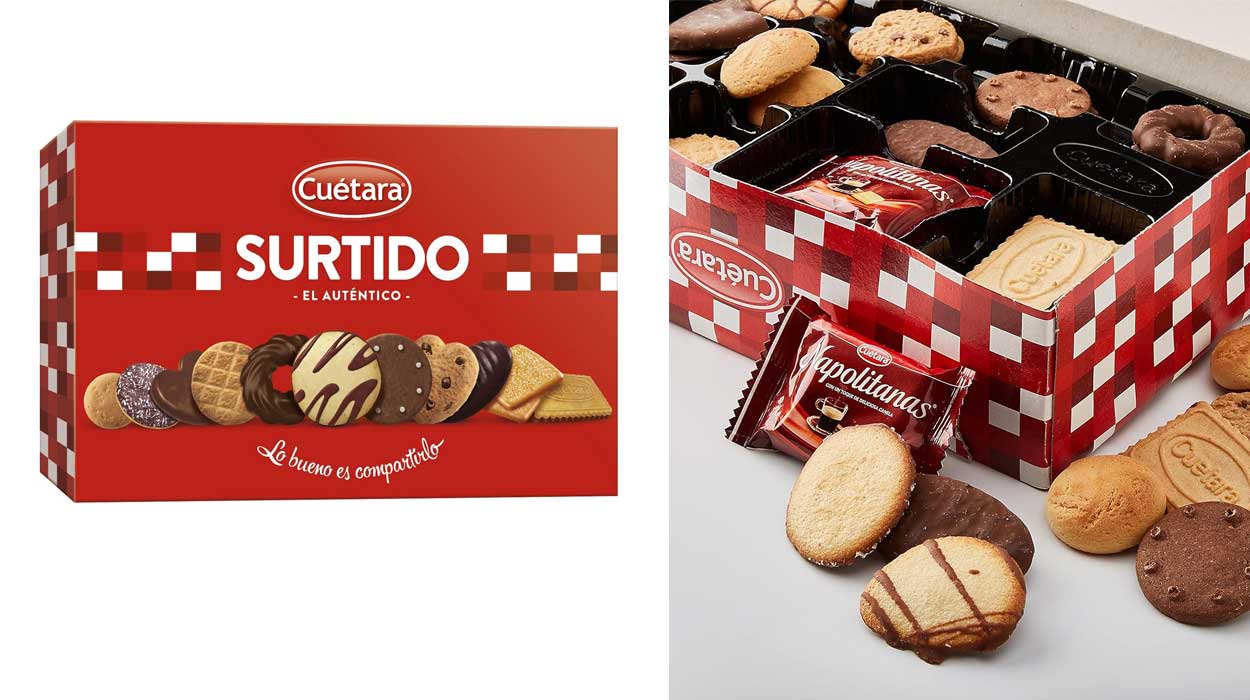 Chollo Pack x3 Surtido de galletas Cuétara El Auténtico de 420 gramos por sólo 12,30€ con descuento (-32%) ¡Sólo 4,10€ cada caja!