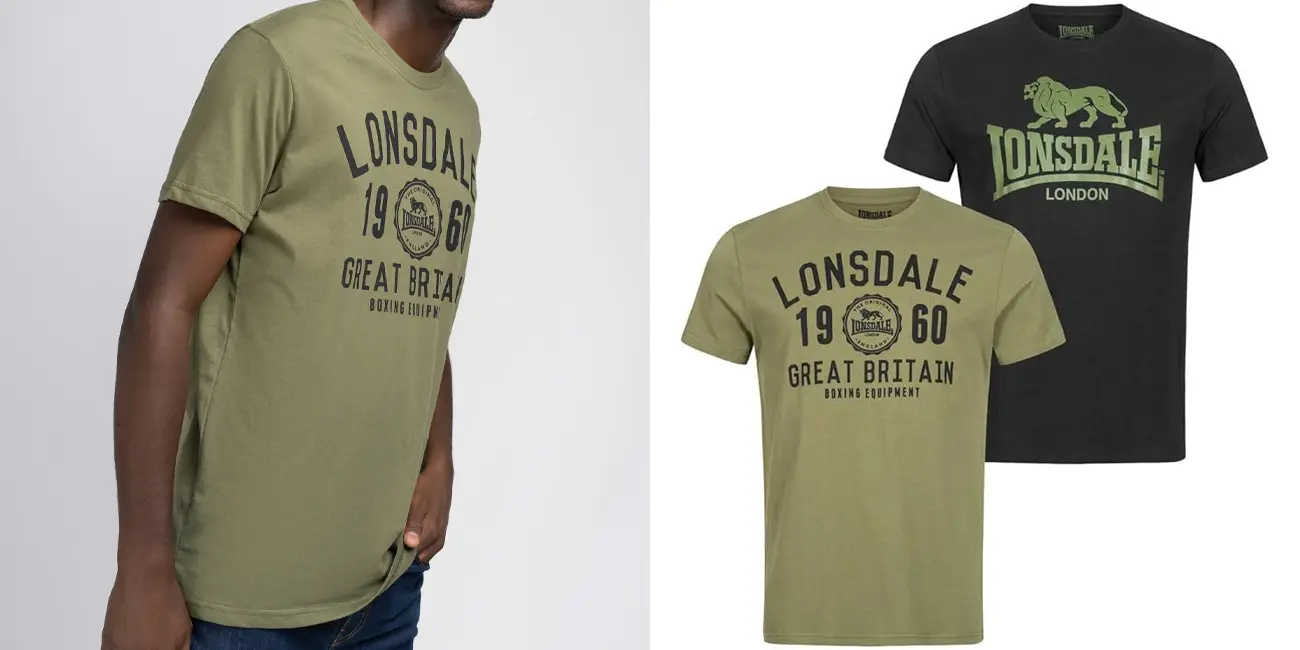 Calidad premium a precio mini: Llévate estas camisetas Lonsdale Bangor por sólo 12,50€ cada una