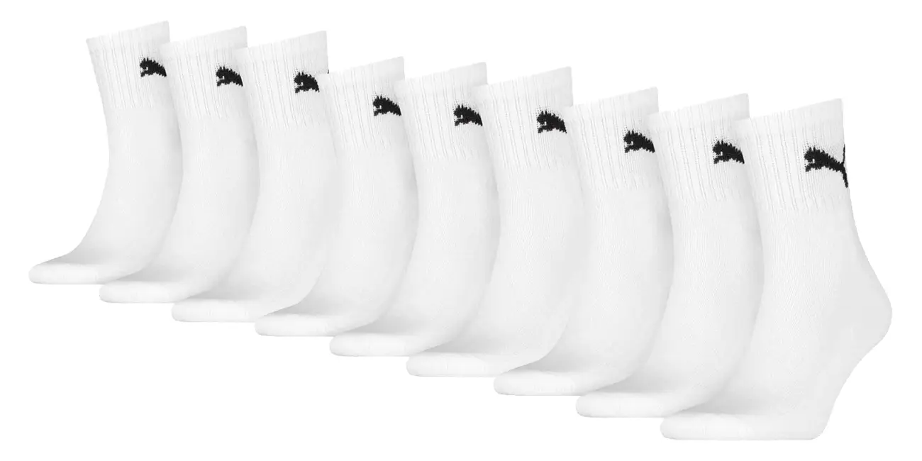 Chollo Pack x9 Pares de calcetines Puma por sólo 9,90€ (40% de descuento)