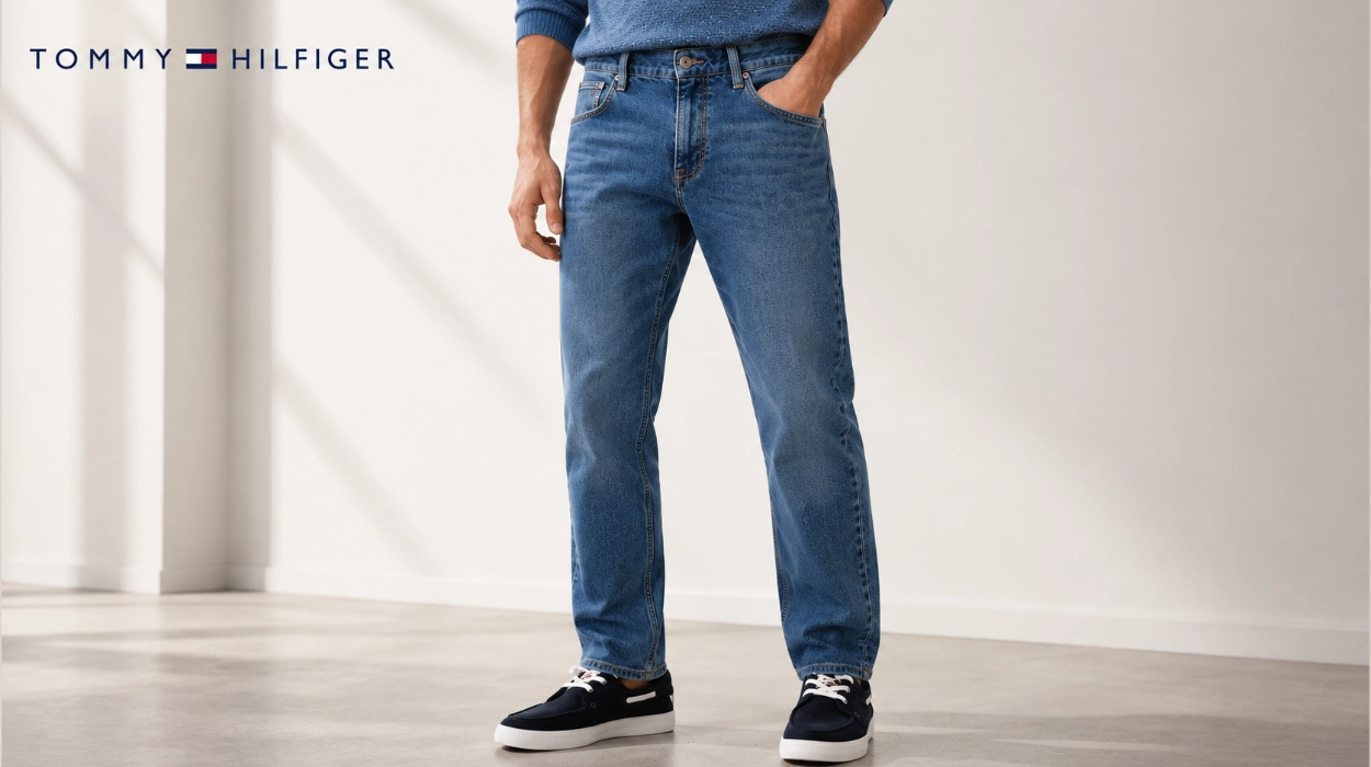 Chollo Vaqueros Tommy Hilfiger Denton Ohio Rinse por sólo 54,95€ con envío gratis (-45%)