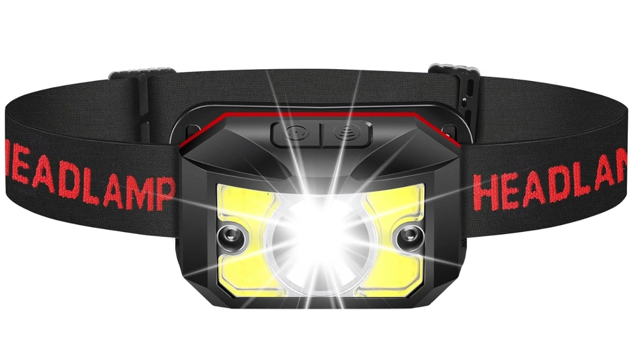 Chollo Linterna Frontal LED Recargable Winzwon con carga USB-C por sólo 6,31€ (-21%)