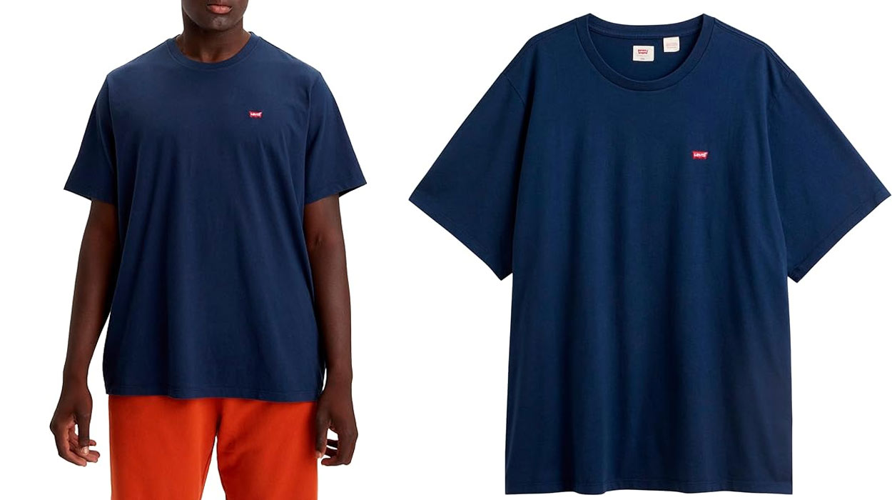 Chollo Camiseta Levi’s Big & Tall en tallas grandes para hombre desde sólo 14,24€ (-43%)