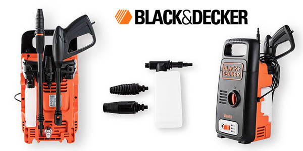 Chollo Hidrolimpiadora de alta presión Black & Decker de 1300W por sólo 55,17€ con envío gratis (-15%) ¡Top ventas!