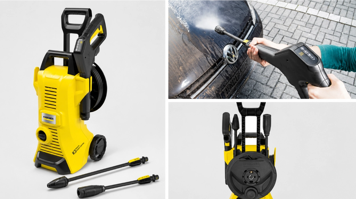 Kärcher K 3: hidrolimpiadora eficiente con app y control preciso para cualquier superficie por sólo 102,95€ (46% de descuento)
