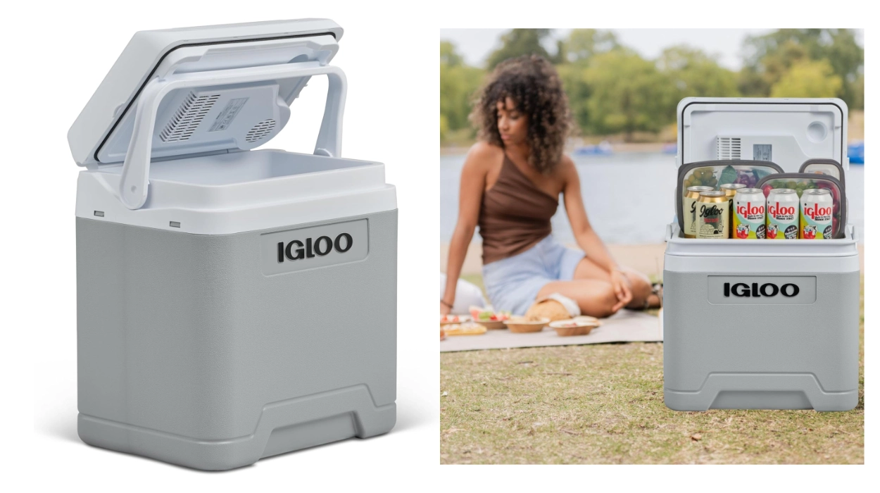 Disfruta bebidas frías en cualquier lugar con la nevera eléctrica IGLOO IE27, ligera y portátil por sólo 64,89€ (-19%)