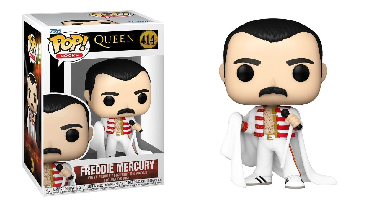 Chollo Funko Pop! Freddie Mercury con capa por sólo 10,19€ (36% de descuento)