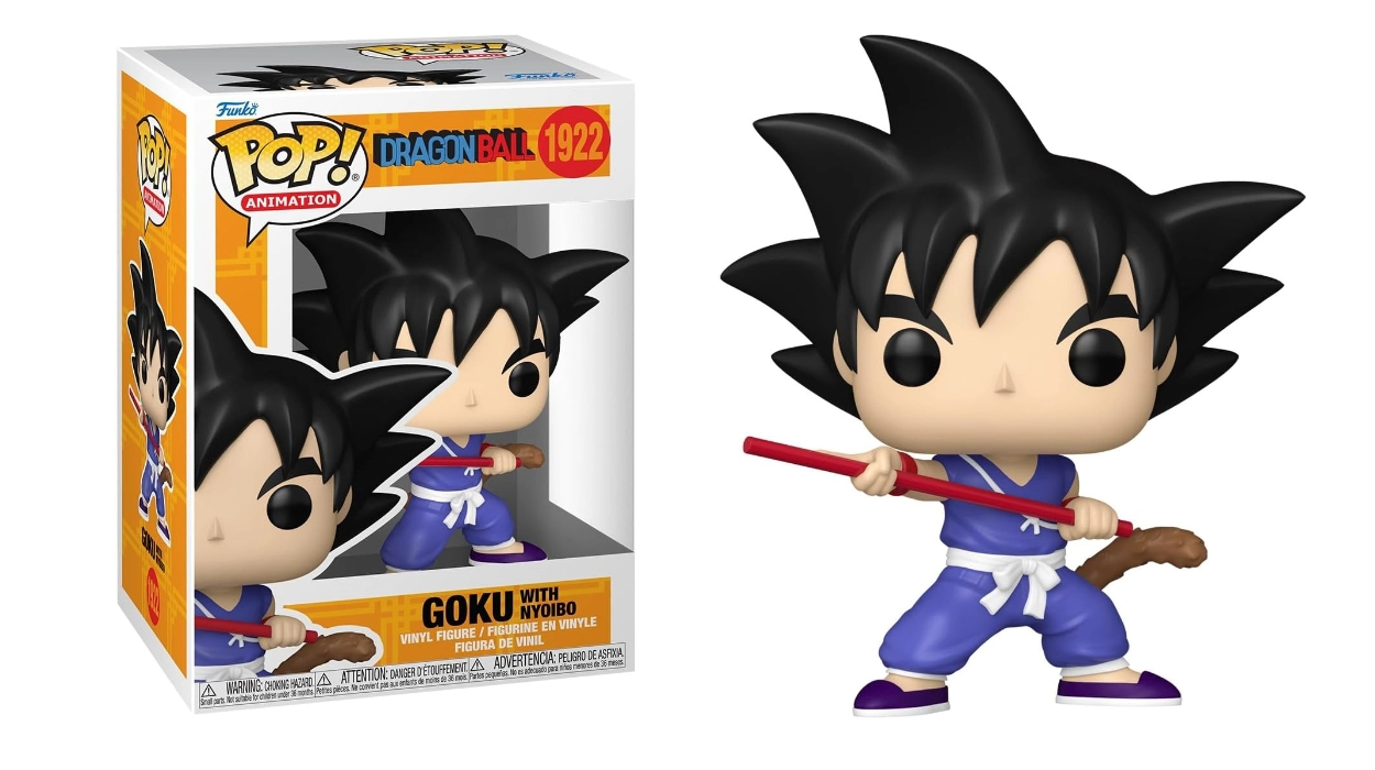 Chollo Funko Pop! Goku Dragon Ball con bastón Nyoibou por sólo 10,19€ (36% de descuento)