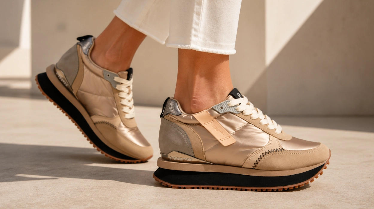 Chollo Zapatillas Gioseppo Anif alcochadas con cuña interna para mujer por sólo 29,95€ (60% de descuento)