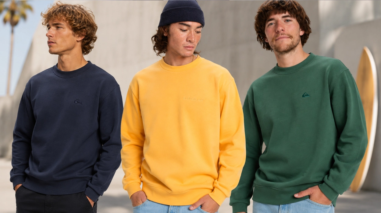 Sudaderas de calidad con un toque desenfadado: Las Quiksilver Salt Water para hombre arrasan por sólo 38,50€ (30% de descuento)