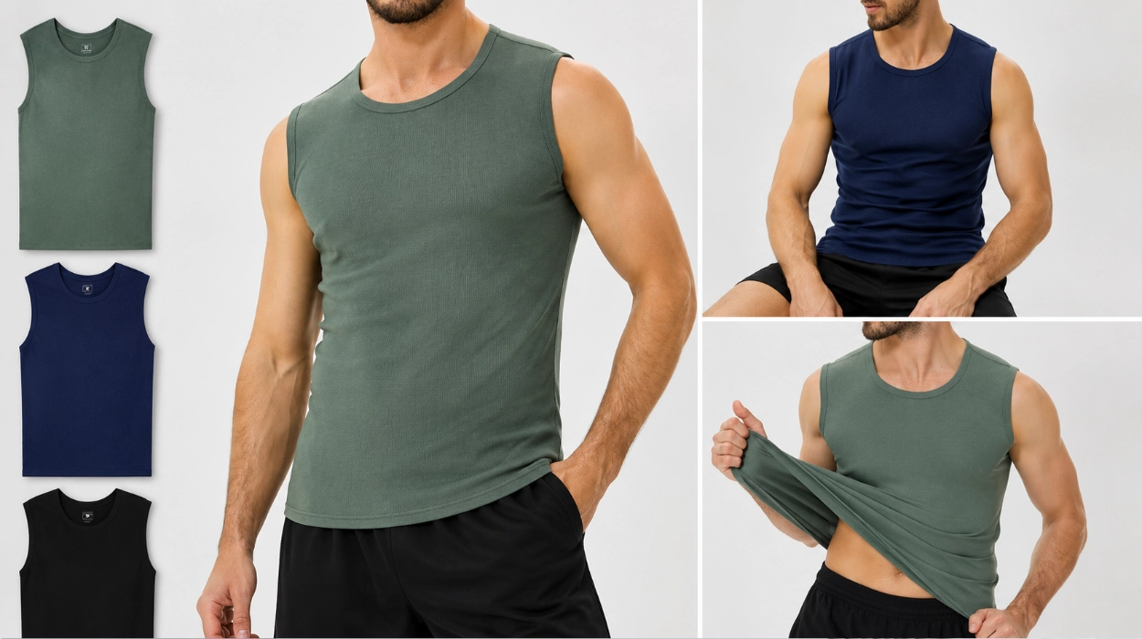 Pack x3 camisetas interiores YouShow sin mangas cómodas y en varios colores por sólo 14,99€ (50% de descuento)