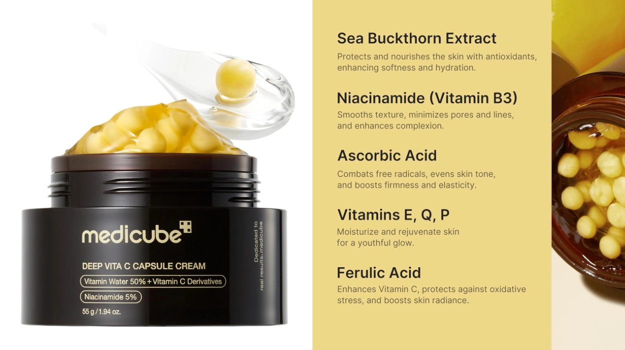 Rejuvenece tu piel con Medicube Deep Vitamin C: hidratante con cápsulas doradas para luminosidad por sólo 12,79€ (40% de descuento)