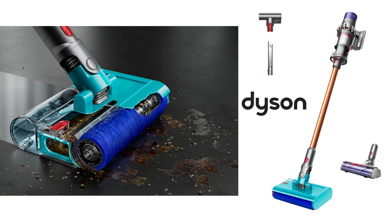 Chollo Aspiradora fregona en seco y húmedo Dyson Cyclone V10 Submarine por sólo 399€ con envío gratis (-27%)