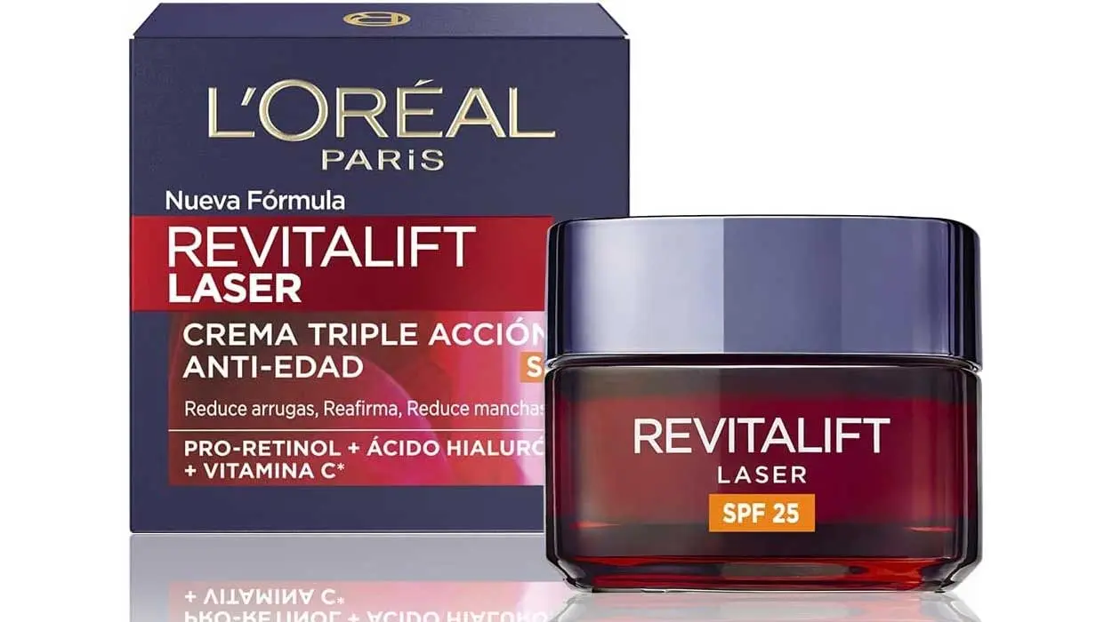 Chollo Pack x3 L’Oréal Paris Revitalift Láser día SPF 25 por sólo 29,80€ con oferta 3×2 ¡9,93€ cada una!