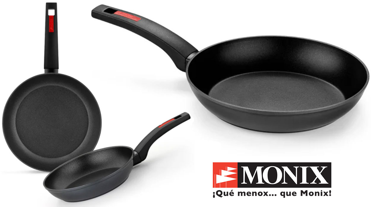 Chollo Set de 2 sartenes Monix Sunset por sólo 15,48€ con cupón y envío gratis (-39%) ¡7,74€ cada una!